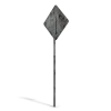 Damaged End of the Road Sign - Image 3