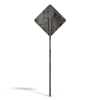 Damaged End of the Road Sign - Image 4