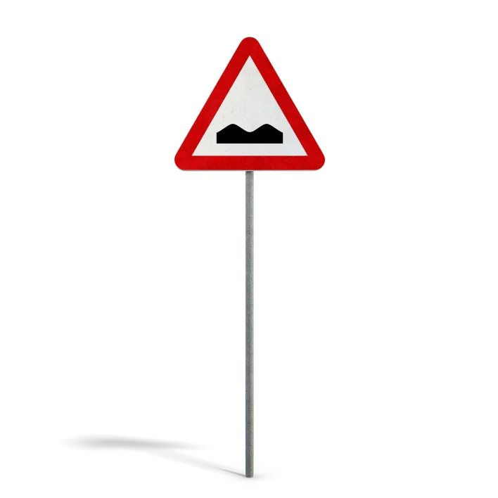 Uneven Road Sign