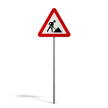 Road Work Sign