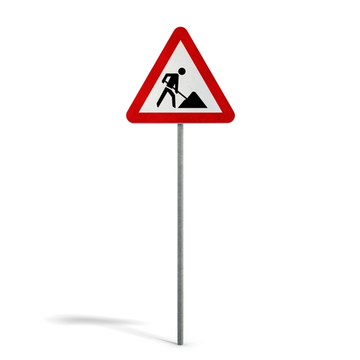 Road Work Sign