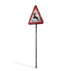 Damaged Wild Animals Sign - Image 6
