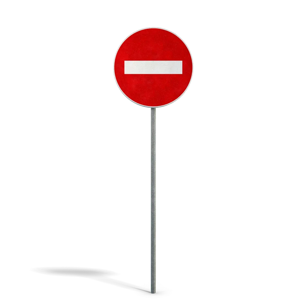 No Entry Sign