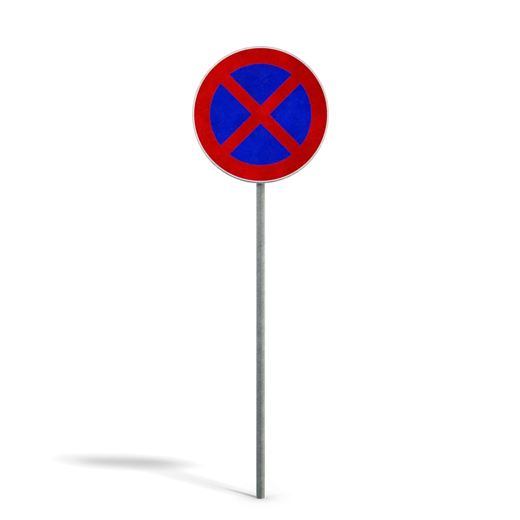 No Stopping Sign