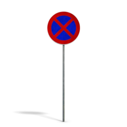 No Stopping Sign
