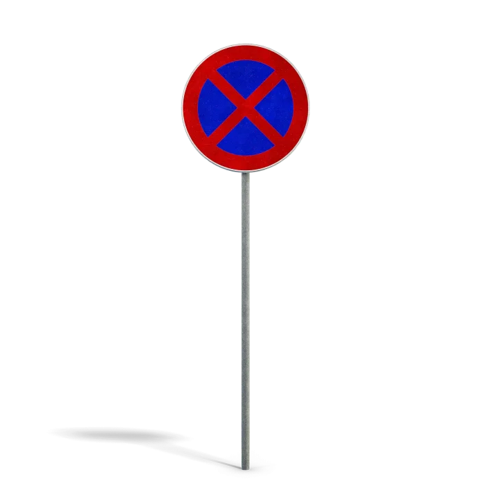 No Stopping Sign
