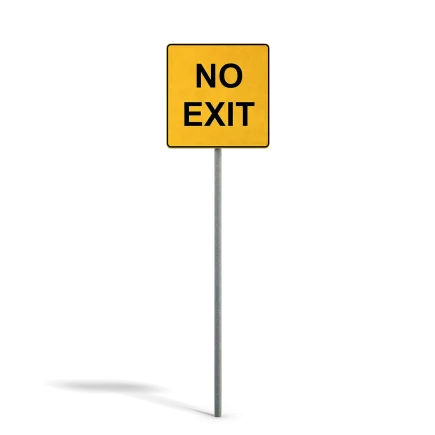 No Exit Sign