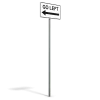 Go Left Sign - Image 2