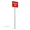 Wrong Way Sign - Image 2