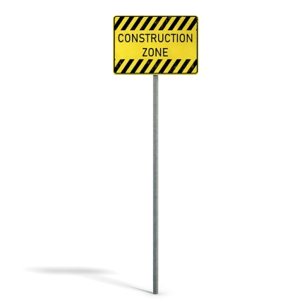 Construction Zone Sign