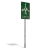 Damaged Airport Sign - Image 2