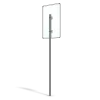 Damaged Airport Sign - Image 9