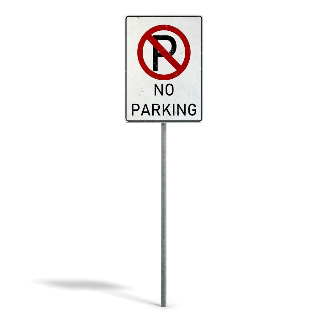 No Parking Sign