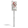 Damaged No Parking Sign - Image 3