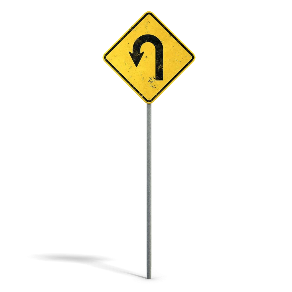 U-Turn Sign