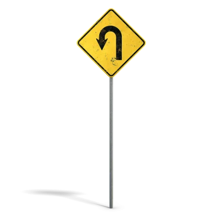 U-Turn Sign