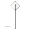 Damaged U-Turn Sign - Image 10