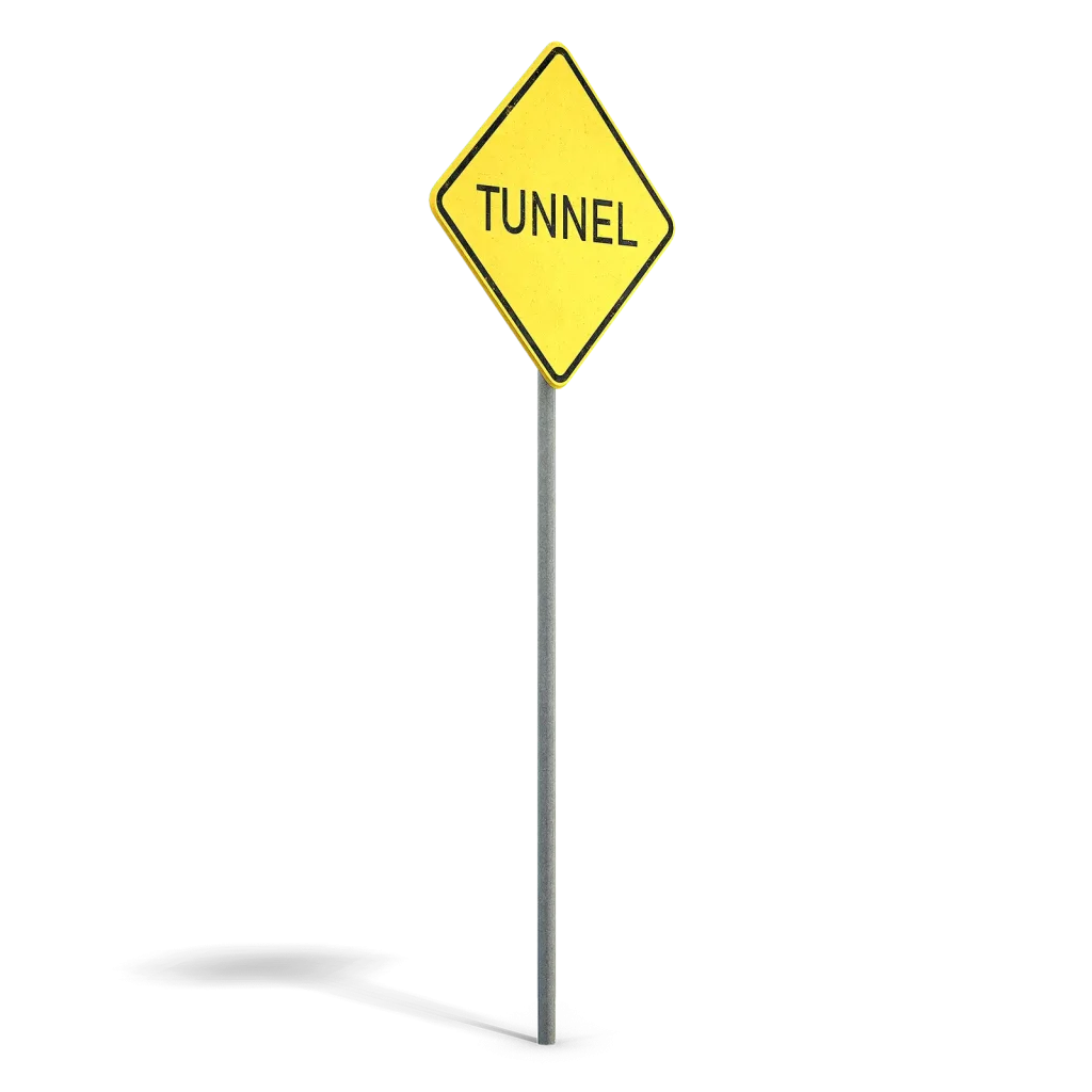 Tunnel Sign
