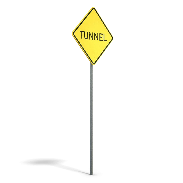 Tunnel Sign