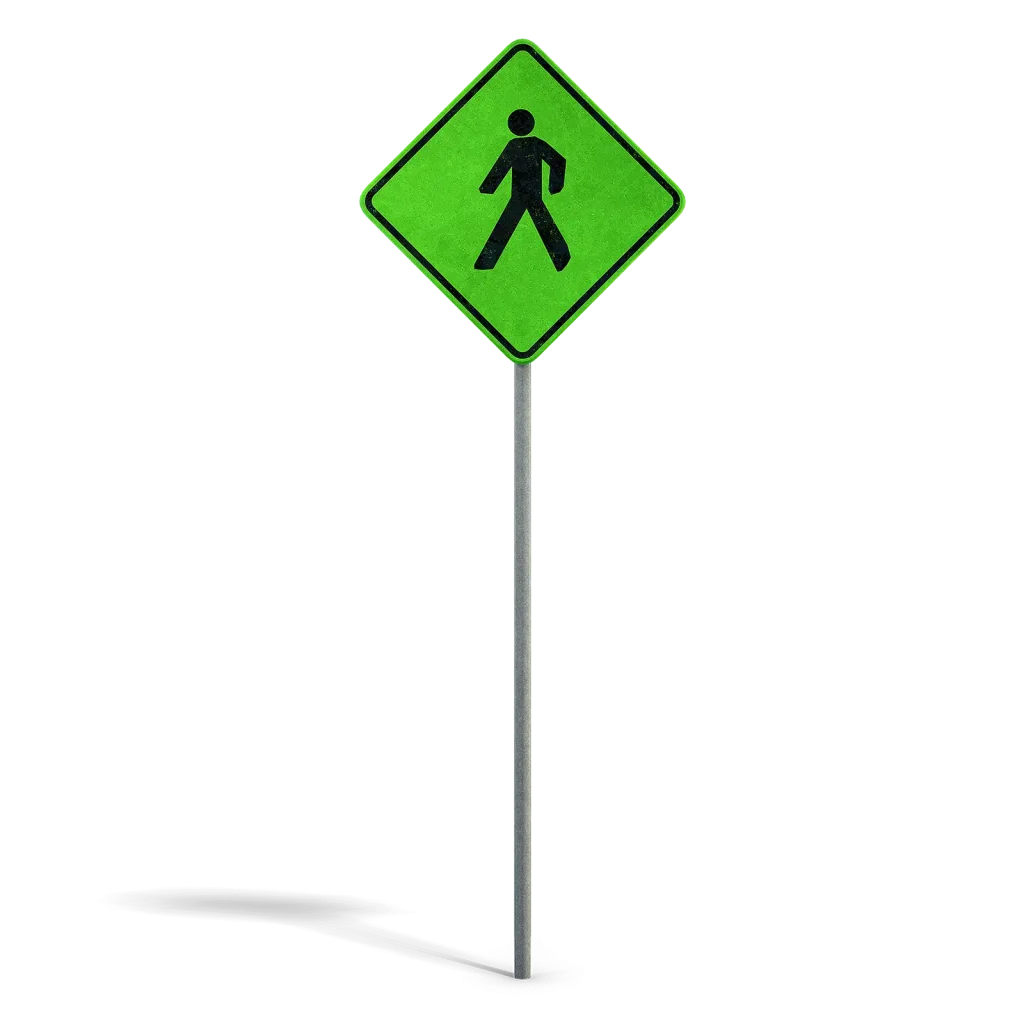 Pedestrian Sign