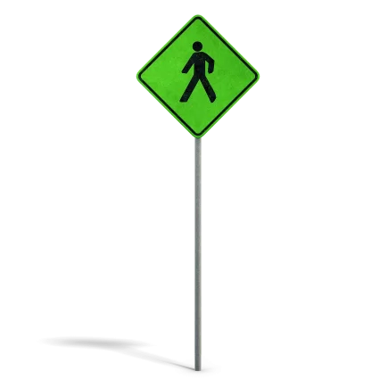 Pedestrian Sign