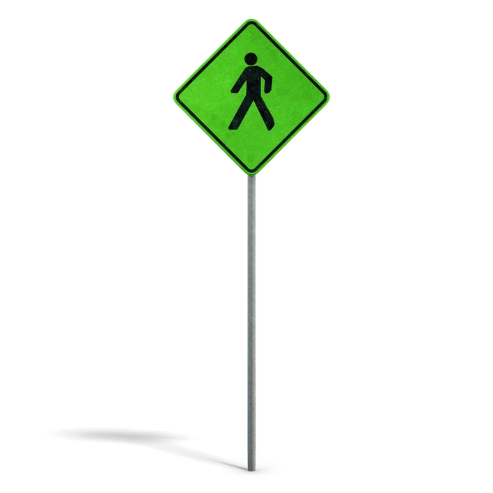 Pedestrian Sign