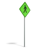 Pedestrian Sign - Image 2