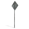 Damaged Pedestrian Sign - Image 3