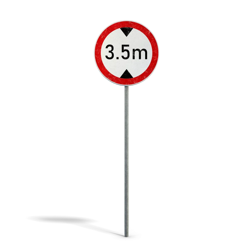 Max Height Sign