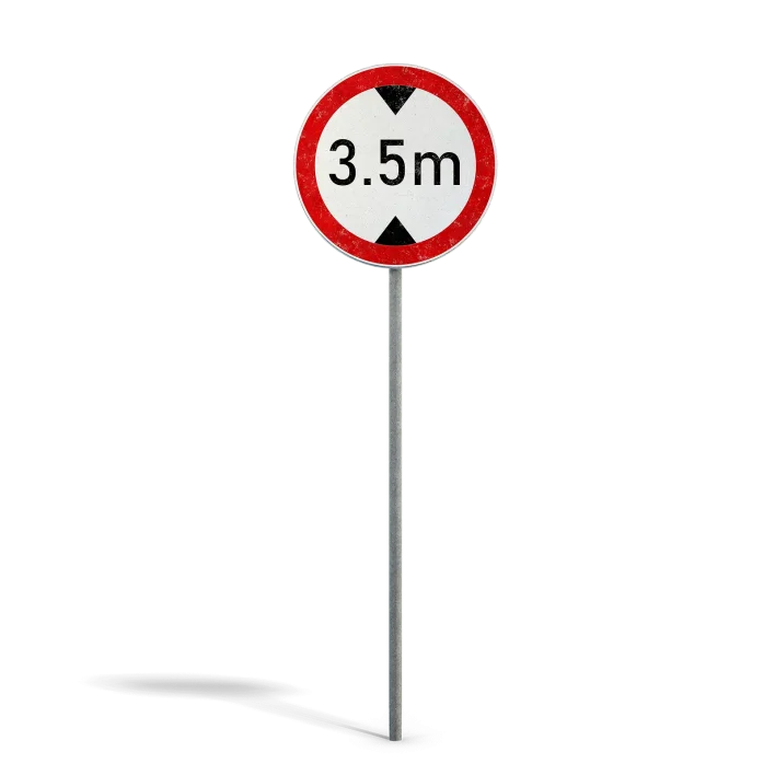 Max Height Sign