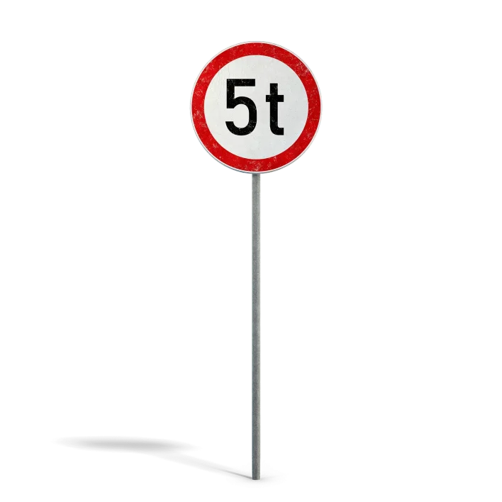 Max Weight Sign