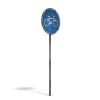Damaged Bike Road Sign - Image 2