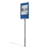 Damaged Police Info Sign - Image 6