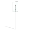 Damaged Police Info Sign - Image 9