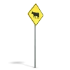 Cattle Warning Sign - Image 2