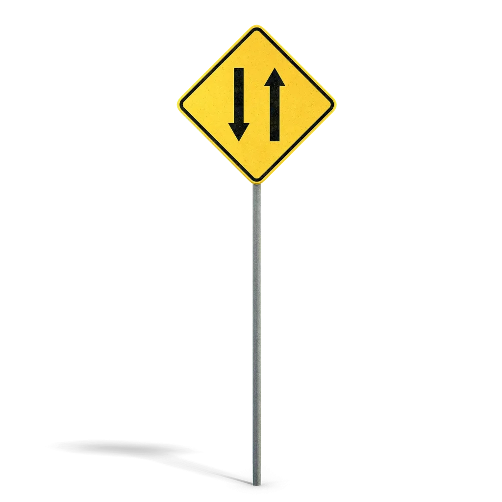Two Way Sign