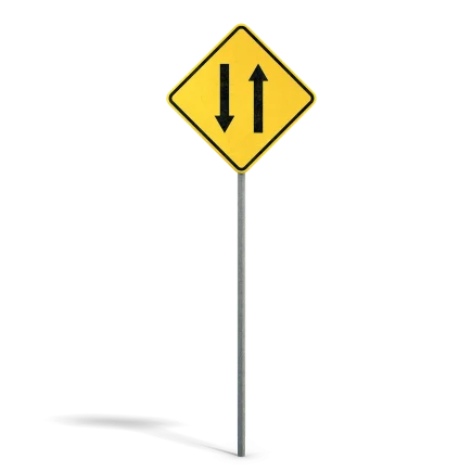 Two Way Sign