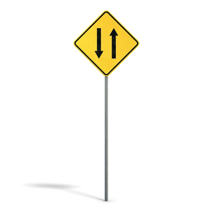 Two Way Sign