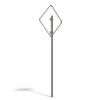 Damaged Two Way Sign - Image 11