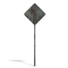 Damaged Airport Warning Sign - Image 4