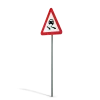 Slippery Road Sign - Image 6