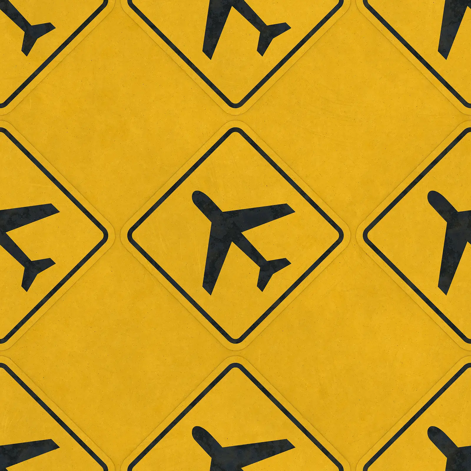 Airport Warning Sign 7698 - Image 4