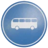Bus Road Sign 7686 - Image 2