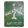 Damaged Airport Sign 7649 - Image 2