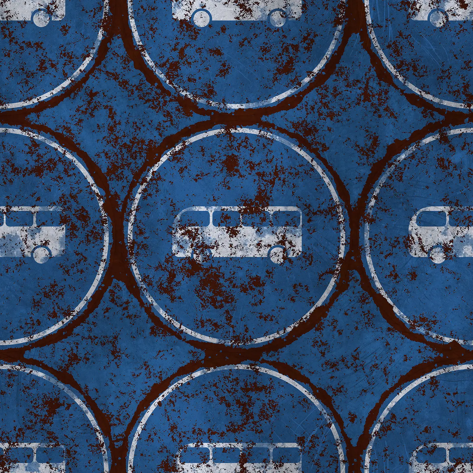 Damaged Bus Road Sign 7687 - Image 4