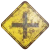 Damaged Crossing Sign 7659 - Image 2