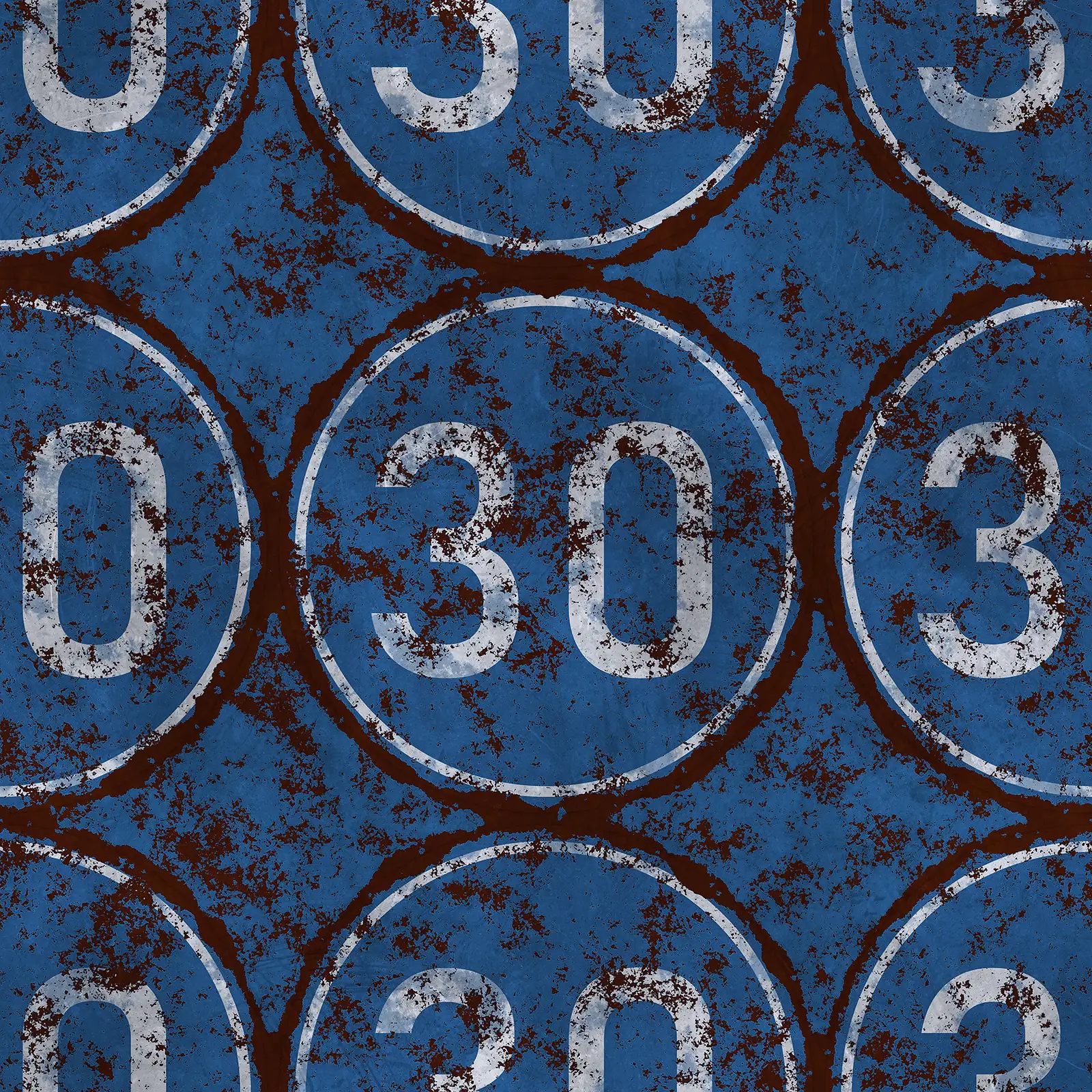 Damaged Minimum Speed Sign 7683 - Image 4