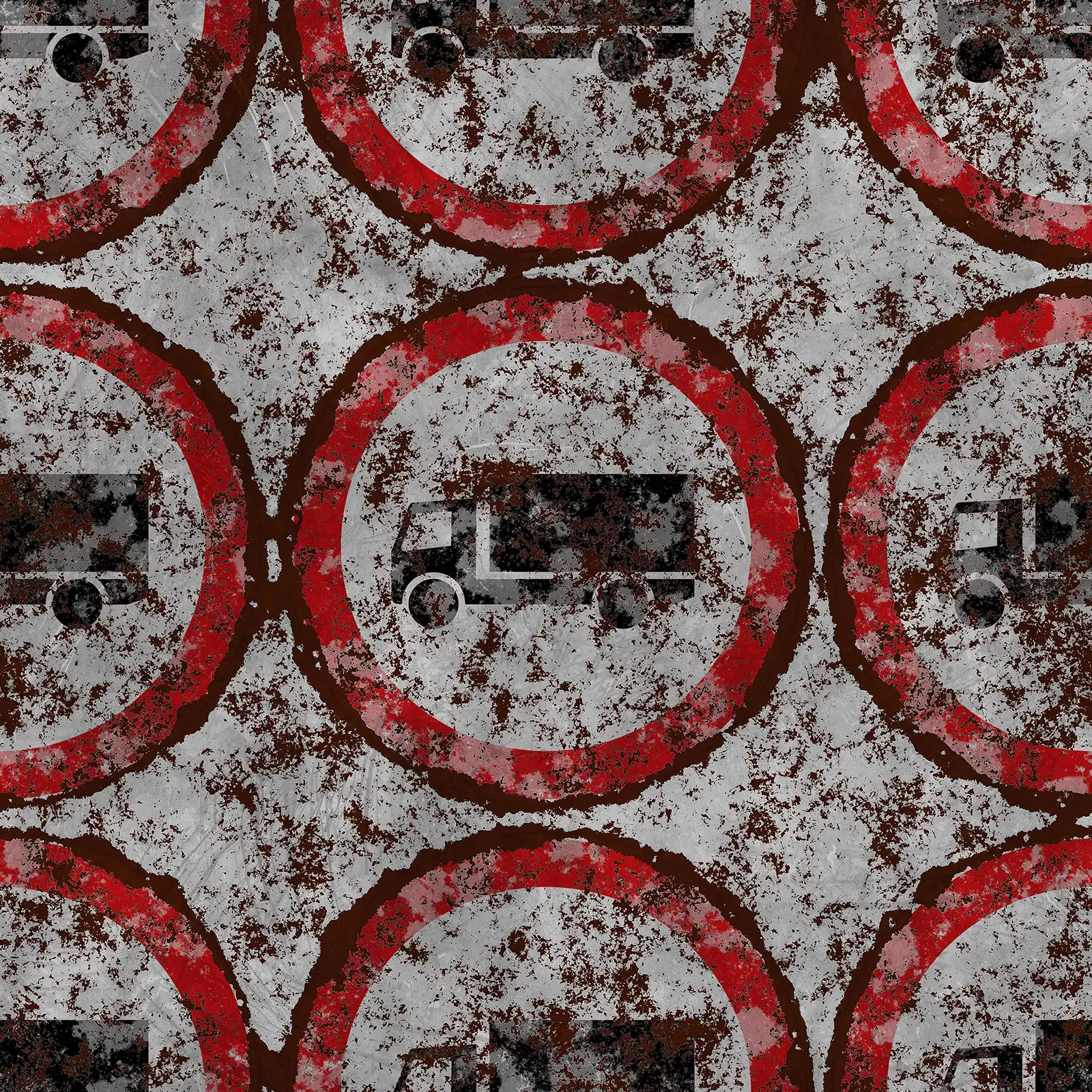 Damaged No Truck Sign 7673 - Image 4