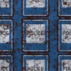 Damaged Police Info Sign 7689 - Image 4