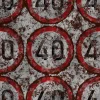 Damaged Speed Limit Sign 7671 - Image 4
